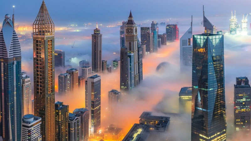 Dubai-Fog-Skyline