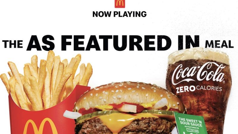 McDonald’s To Introduce A Limited-Edition Menu Featuring Meals That Appeared In Movies/TV