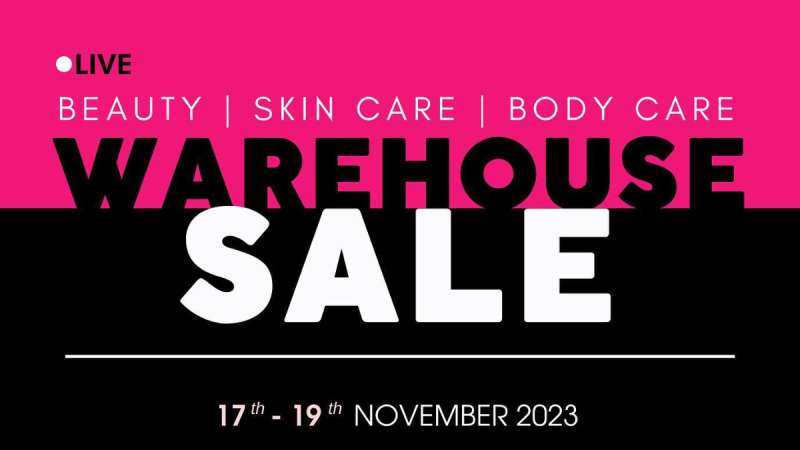 A Mega Beauty Warehouse Sale Taking Place In Dubai This Weekend