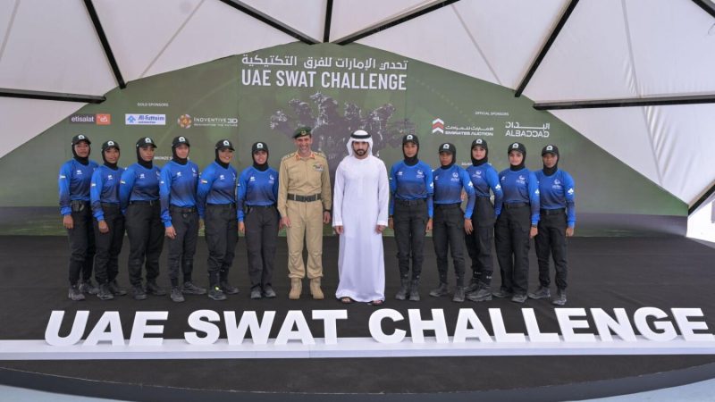 sheikh-hamdan-meets-all-woman-swat-team