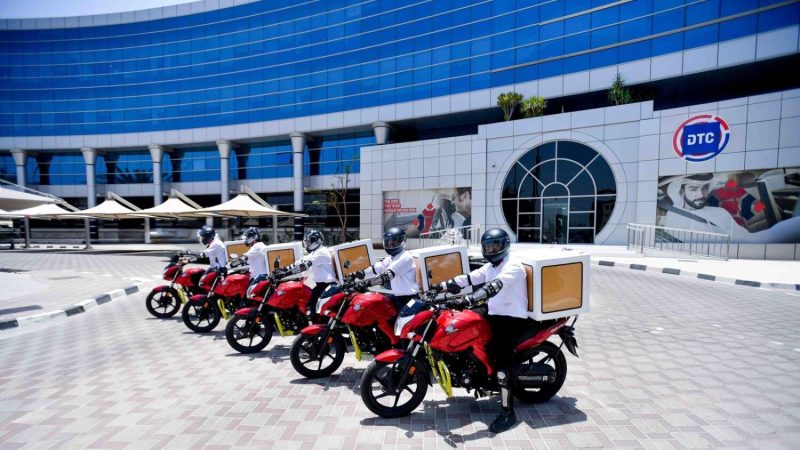 Dubai RTA Adds 600 Motorbikes To Delivery Sector