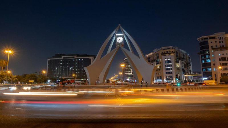Dubai’s Historic Deira Clocktower Roundabout Undergoes Major Renovation