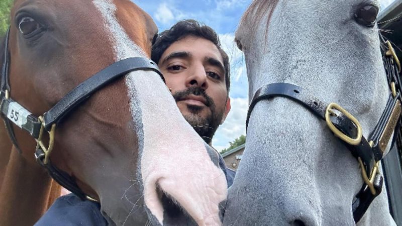 Horse Tries To Bite Sheikh Hamdan; Video Goes Viral