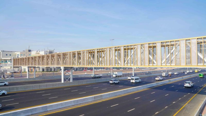 Dubai’s RTA Opens Two New Footbridges On Major Road