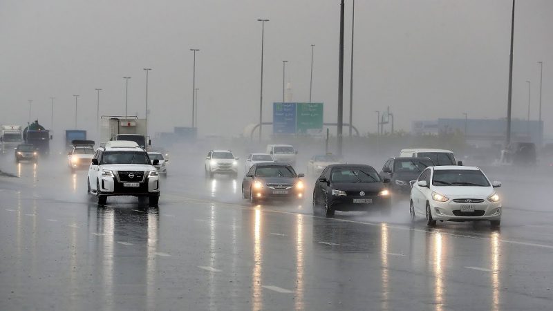 Rain Lashes Part Of UAE Today; Authority Issues Advisory