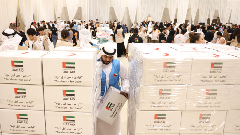 Official Fundraising Drives In The UAE For Gaza Donations